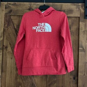 The North‎ Face Hoodie Women’s Medium Dri-Fit 100% Polyester Red